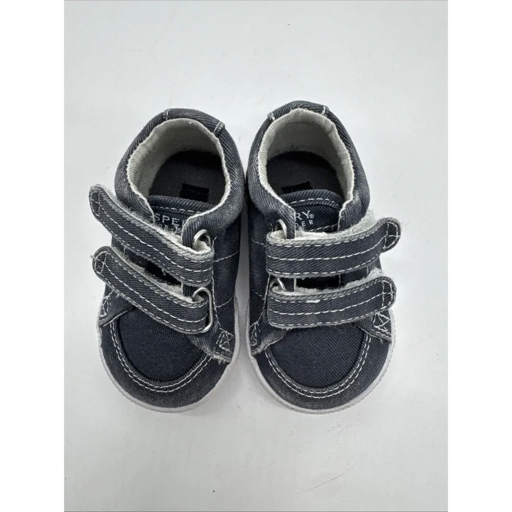 Sperry Top Sider‎ Halyard Shoes Blue Infant Size 1M Preppy